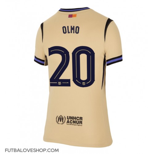 Dres Barcelona Dani Olmo #20 Preč pre Ženy 2025-26 Krátky Rukáv